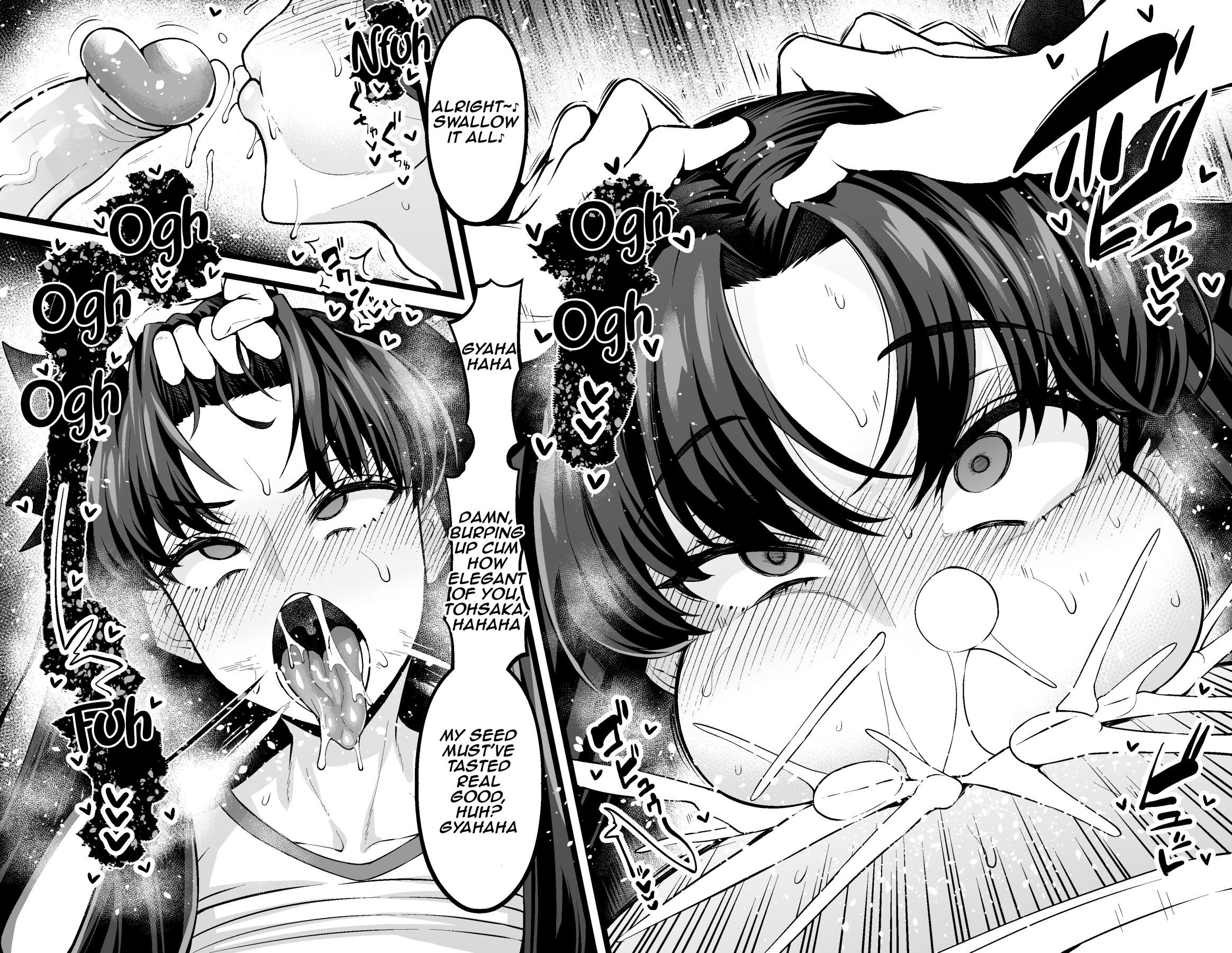 Hentai Manga Comic-Rin Tohsaka in the Gym Storage Room with Shinji-Read-8